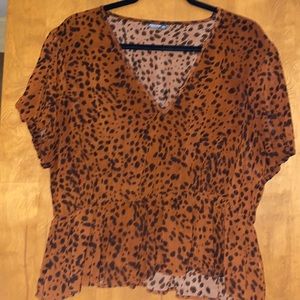 Shein Patterned Top